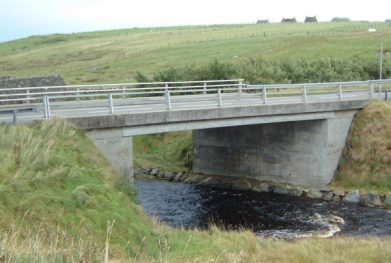 New Bridge on the Borve River